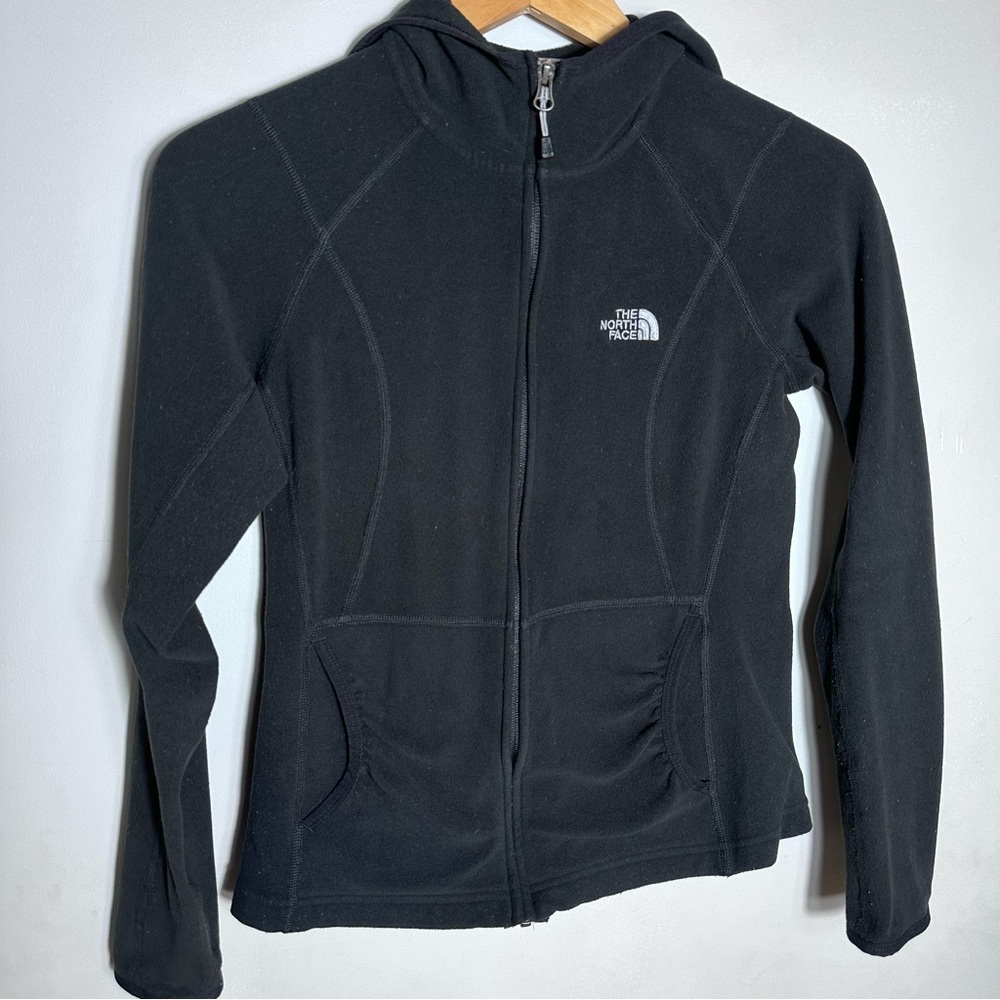 The North Face Women's Black Fleece Hooded Jacket